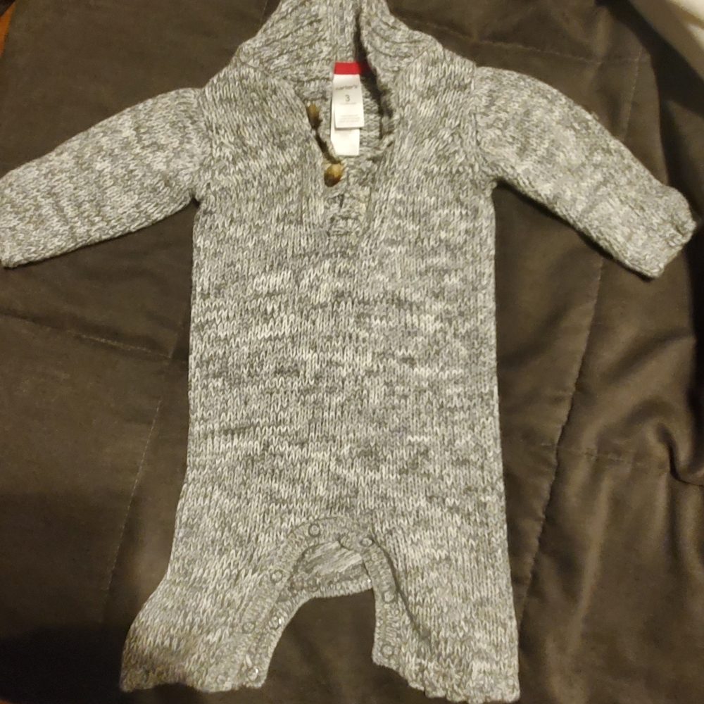 3 month Baby Boy sweater outfit